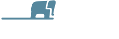 Eurofiber Logo White Blue