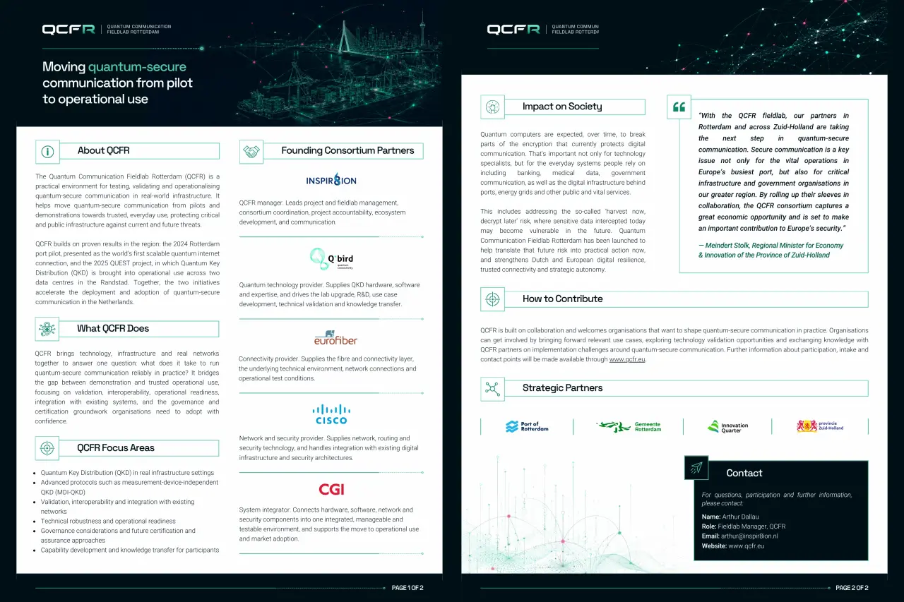 QCFR Website Factsheet Preview